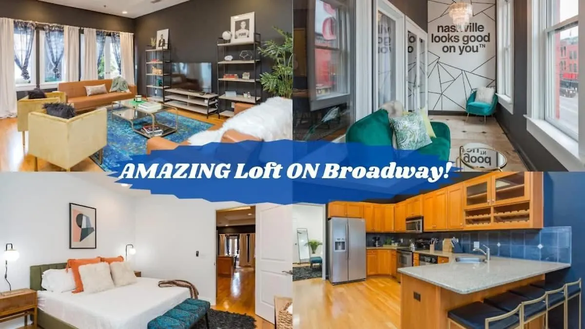 Grand Loft On Thee Broadway Strip Apartment Nashville